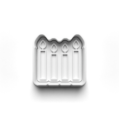 Candle - Birthday Theme - stamp and matching cutter M1006