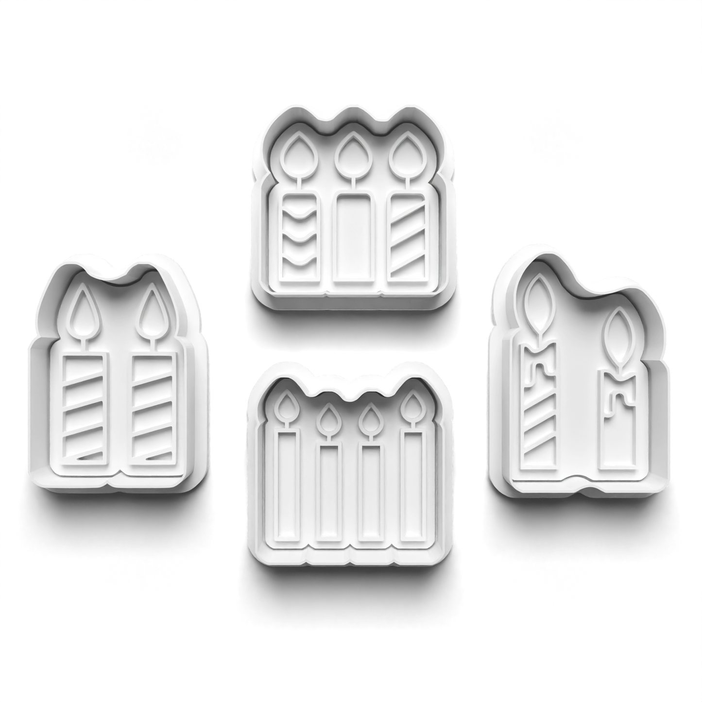 Candle - Birthday Theme - stamp and matching cutter M1006