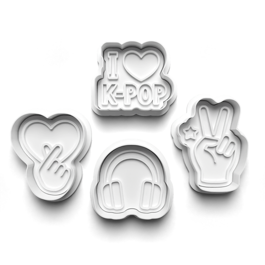 K-POP Fantasy Demon Hunters Themed-INSPIRED cutter and stamp 1012