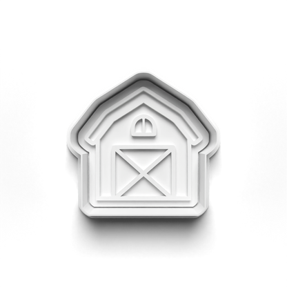 Farm set cookie cutter + stamp 1013