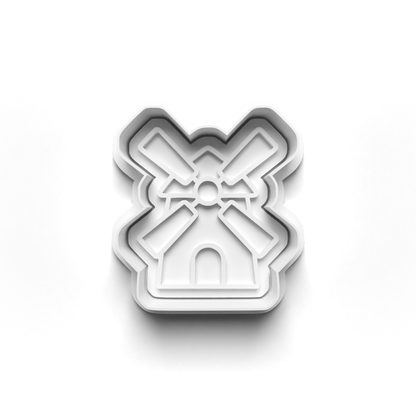 Farm set cookie cutter + stamp 1013