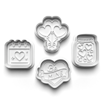 Valentine - stamp + cutter 1034