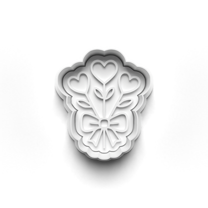 Valentine - stamp + cutter 1050