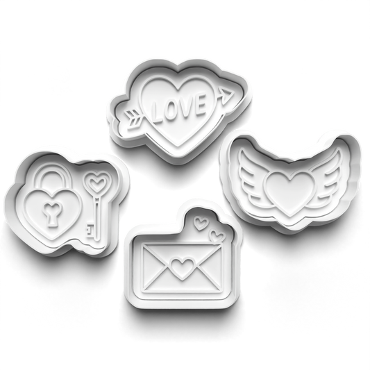 Valentine - stamp + cutter 1052