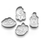 ramadan set of 4 cutter + stamp 1065