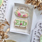 Eid Mubarak floral 3D deboss and matching cutter