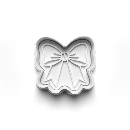 coquette Bows stamp and matching cutter - 1116