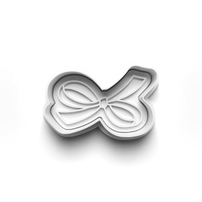coquette Bows stamp and matching cutter - 1116