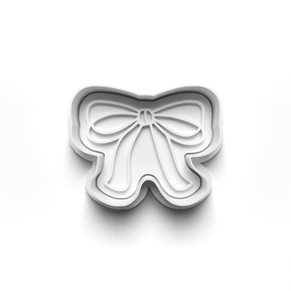 coquette Bows stamp and matching cutter - 1116