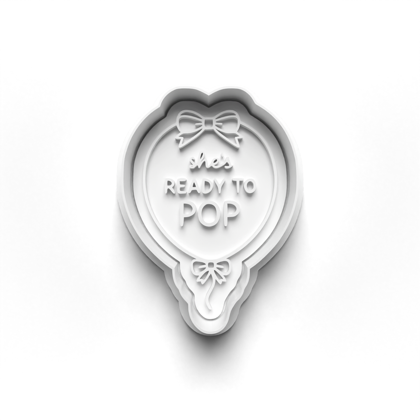 Ready to pop stamp and matching cutter - 1118