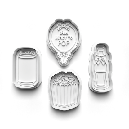 Ready to pop stamp and matching cutter - 1118