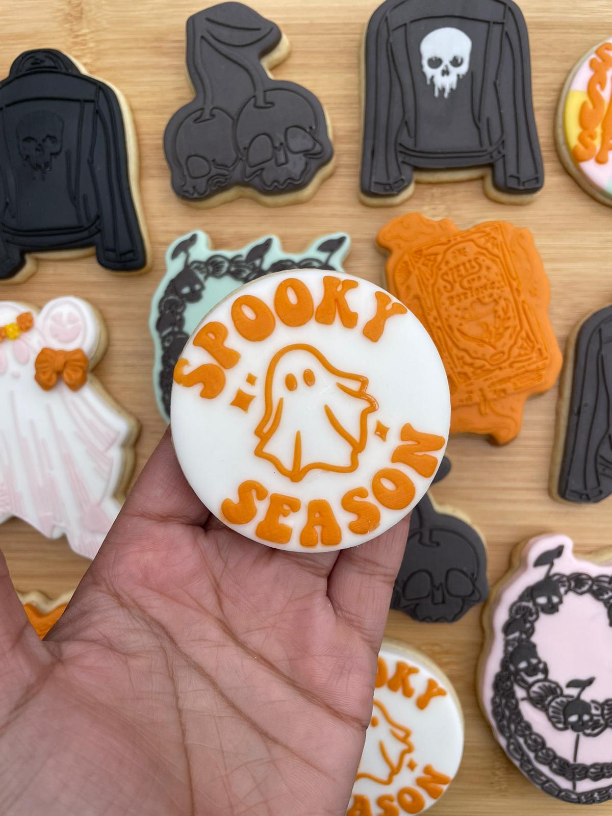 SPOOKY SEASON Deboss Halloween MEG cookie cutters