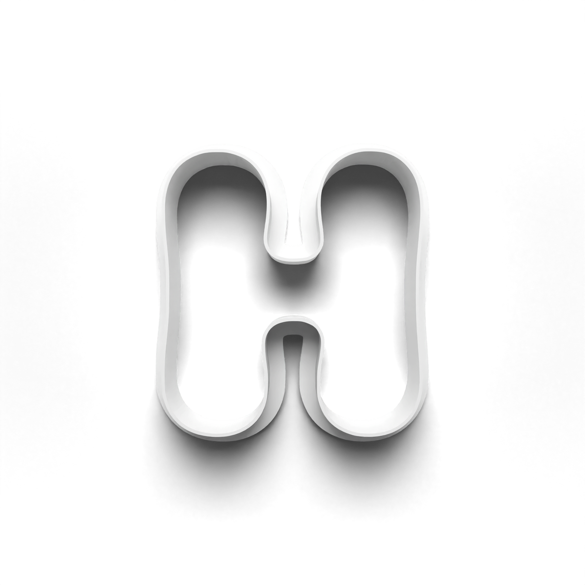 Bubble puffy Alphabet Cookie Cutter – Individual Letters or Full A–Z Set 1232_1