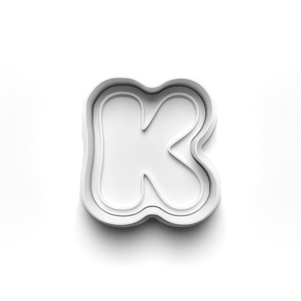 Bubble puffy Alphabet Cookie Cutter & Stamp – Individual Letters or Full A–Z Set 1232_2