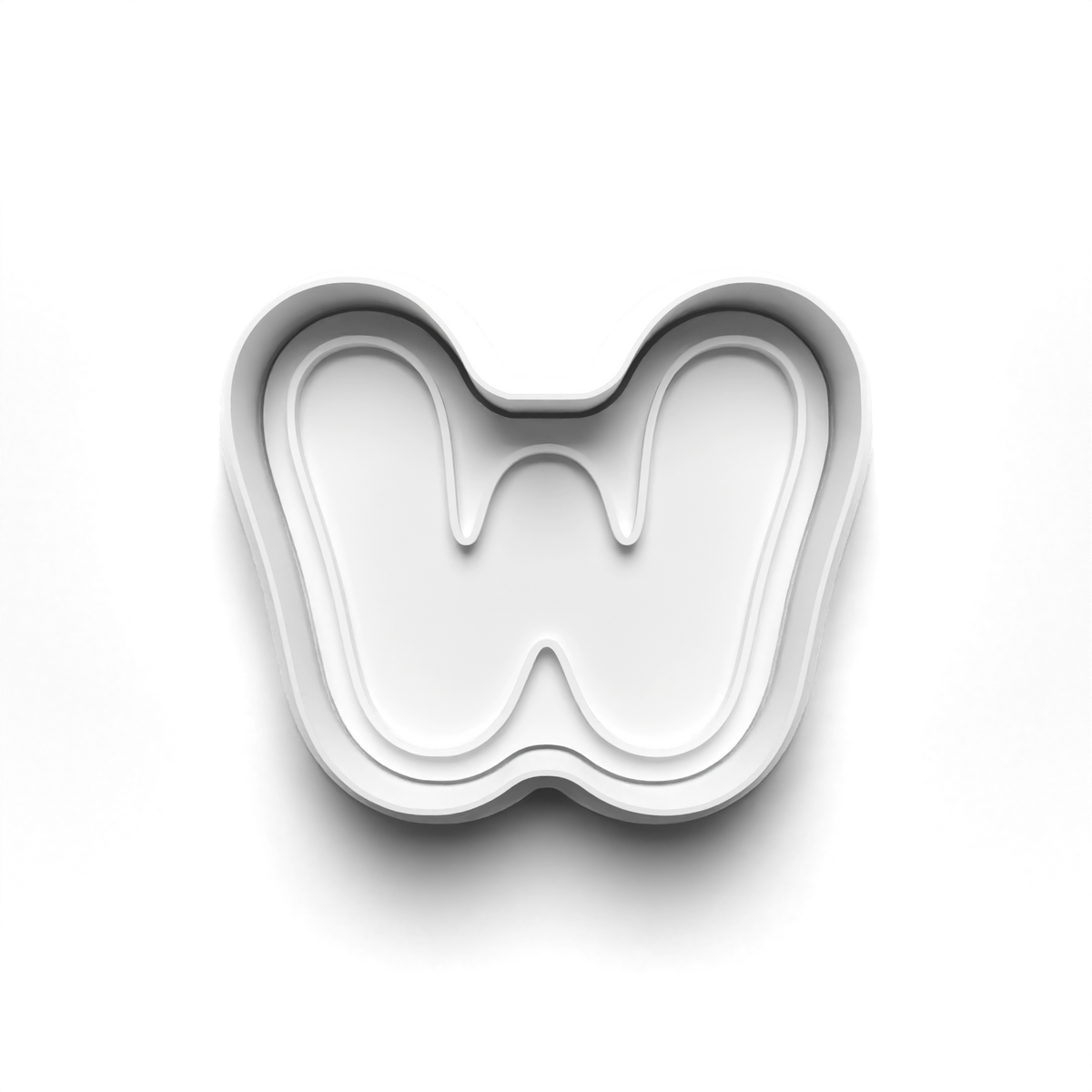 Bubble puffy Alphabet Cookie Cutter & Stamp – Individual Letters or Full A–Z Set 1232_2
