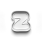 Bubble puffy Alphabet Cookie Cutter & Stamp – Individual Letters or Full A–Z Set 1232_2