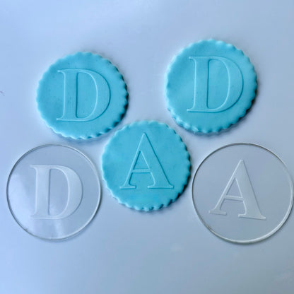 D+A - DAD - FATHER'S DAY - set of 2 debossing