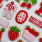 Strawberry Basket 3D deboss and matching cutter