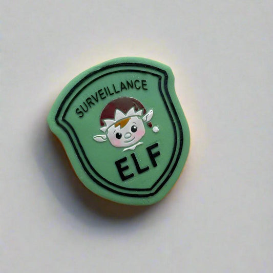 Elf on the shelf - Elf Badge - deboss + matching cutter - christmas