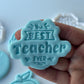 Thank you Teacher cutters and stamps - 0710