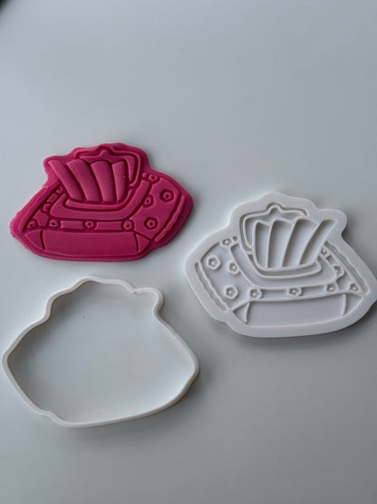 Trendy Girl - Full set of 5 - 3d printed deboss and cutter