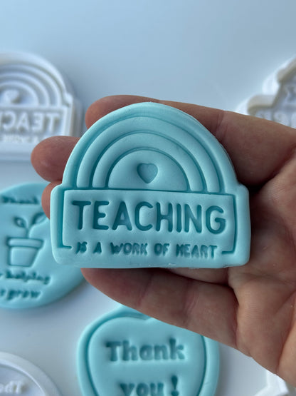 Thank you Teacher cutters and stamps - 0710