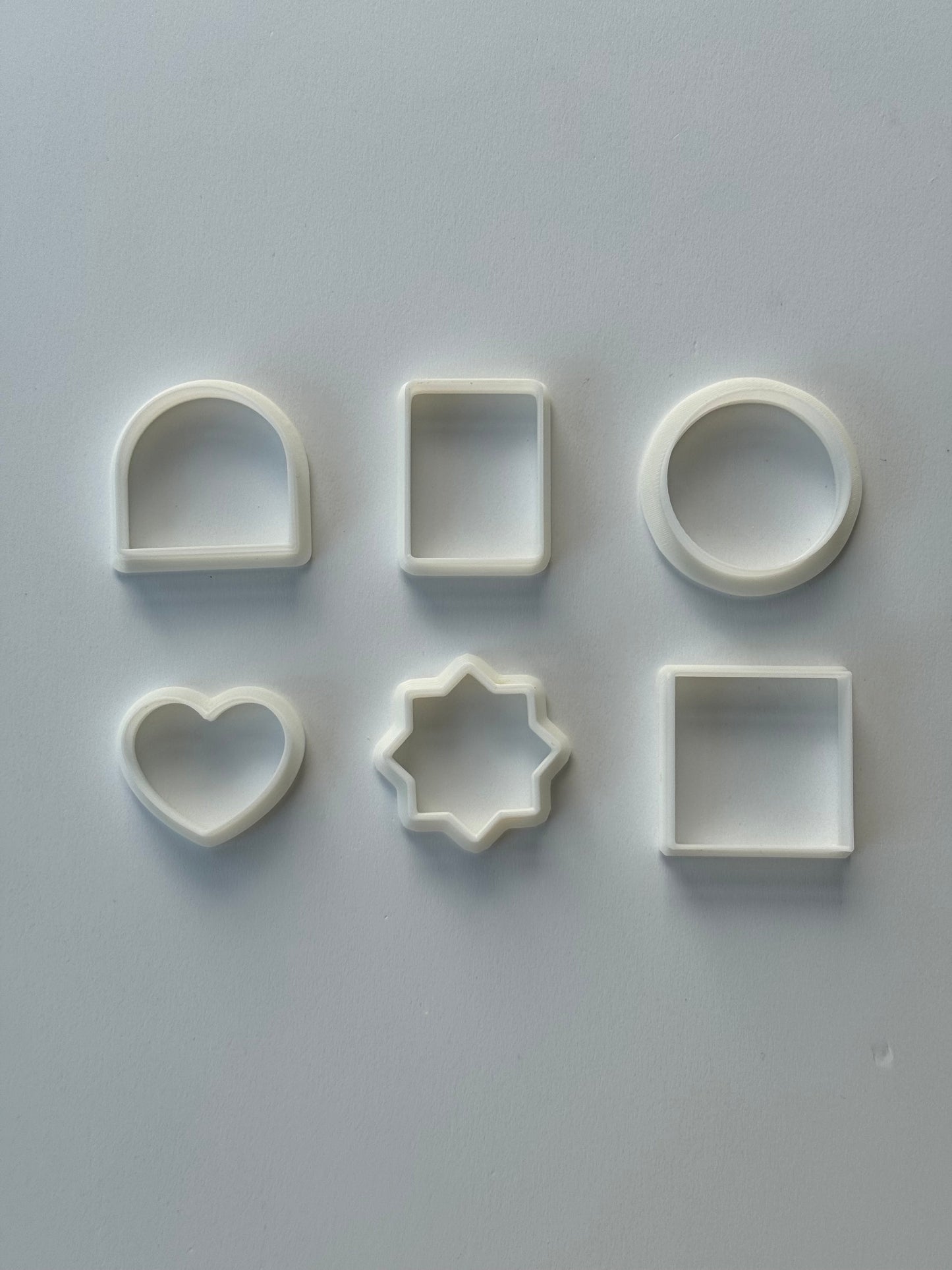 The mini cutters and Eid deboss - 6 shapes cutter and 5 word deboss