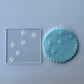 Dinosaur imprint Deboss