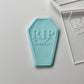 Thirty coffin - rip twenties - deboss + cutter