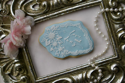 Ramadan / Eid - debossing acrylic + matching cutter - Love and Duas