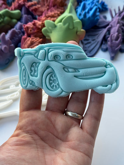 Lightning Mcqueen Cars Biscuit Cookie Cutter Fondant Cake Decorating UK seller