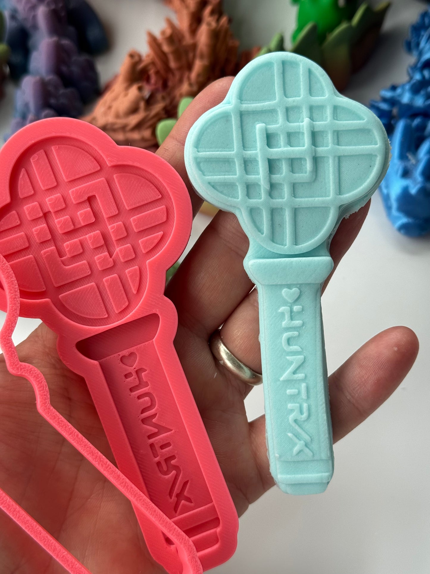 K-POP Fantasy Demon Hunters Themed-INSPIRED 3D deboss + cutter