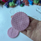 Golf ball texture deboss
