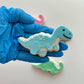 Dinosaur (2) 3d deboss and matching cutter