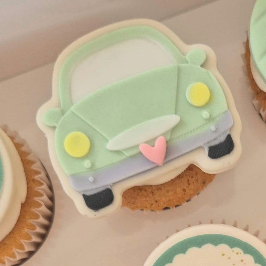 Car Front 3D Deboss & Matching Cookie Cutter