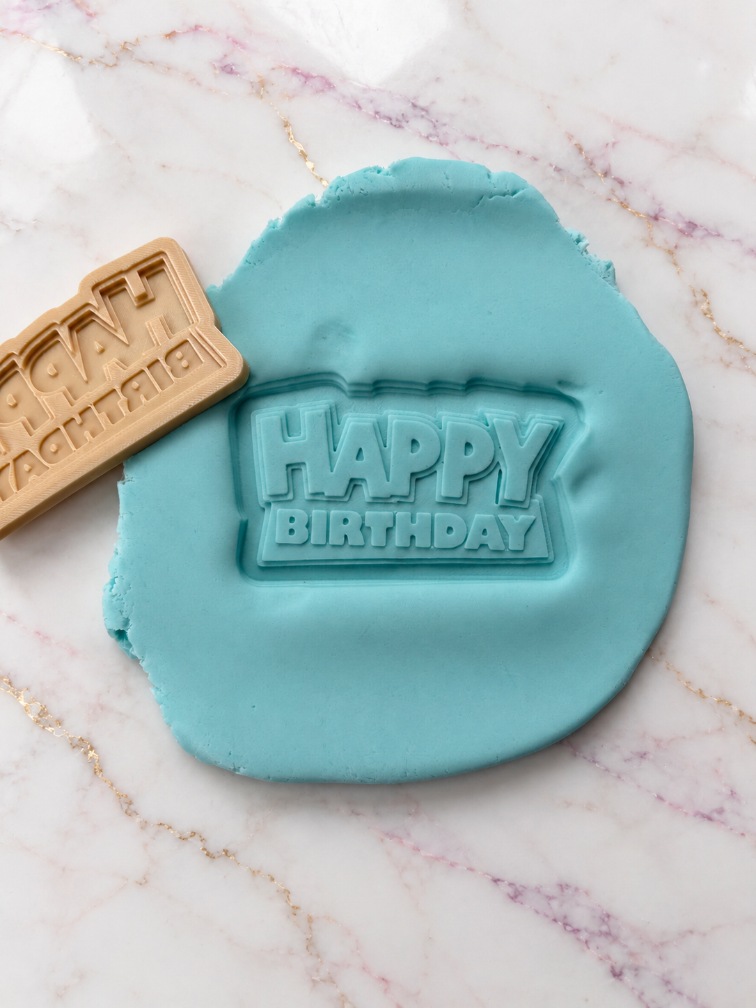 Toy Box Stories – Happy Birthday Toy Style 3D Deboss & Matching Cutter
