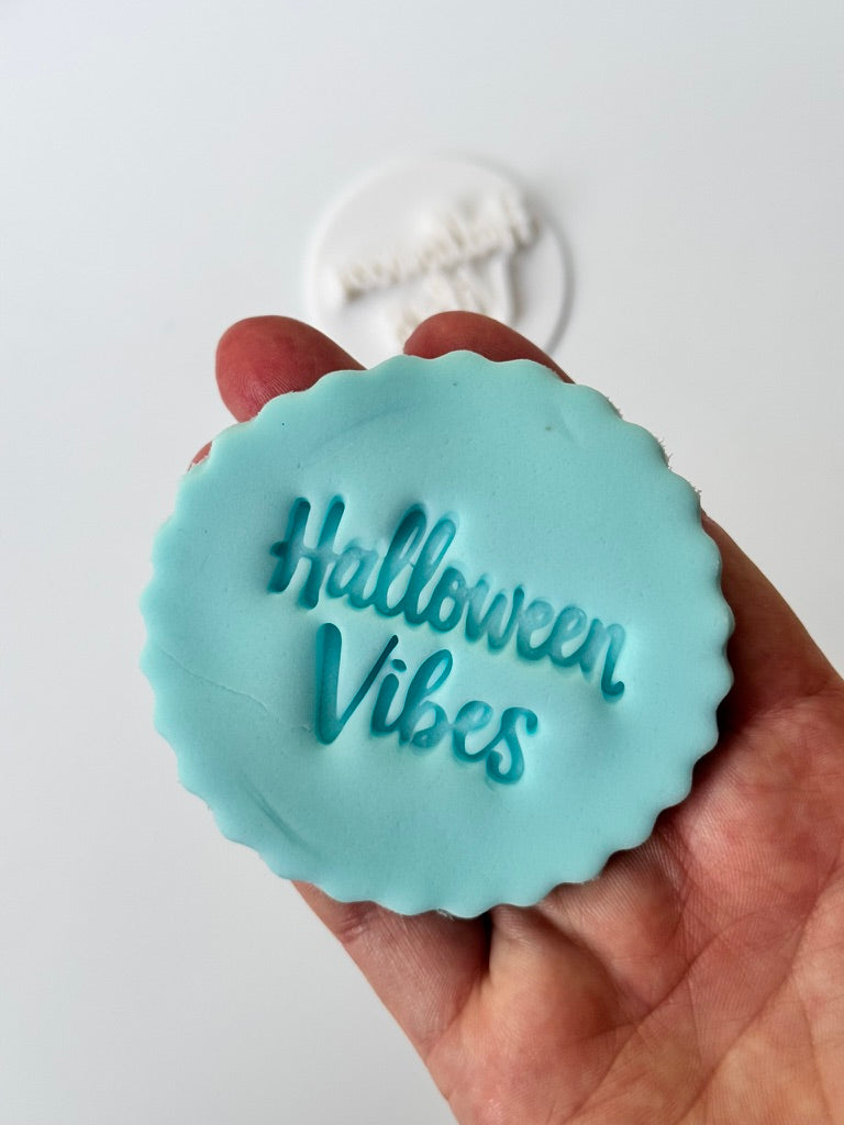 halloween vibes stamp