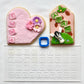 Alphabet - lettering - deboss and cutter