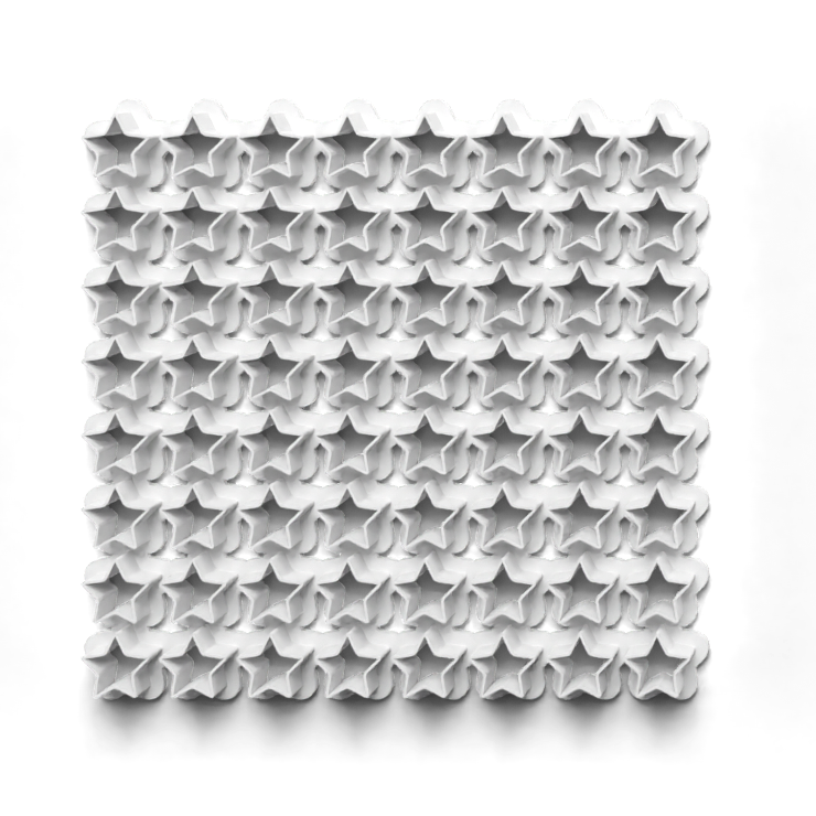 Multicutter star cutter from 2 cm to 6 cm _0969