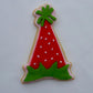 strawberry party hat- 3D deboss and matching cutter
