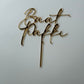 Baat Pakki Cake topper
