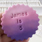 Plain alphabet simil-arial font Alphabet letter stamp MS1023 (0839)
