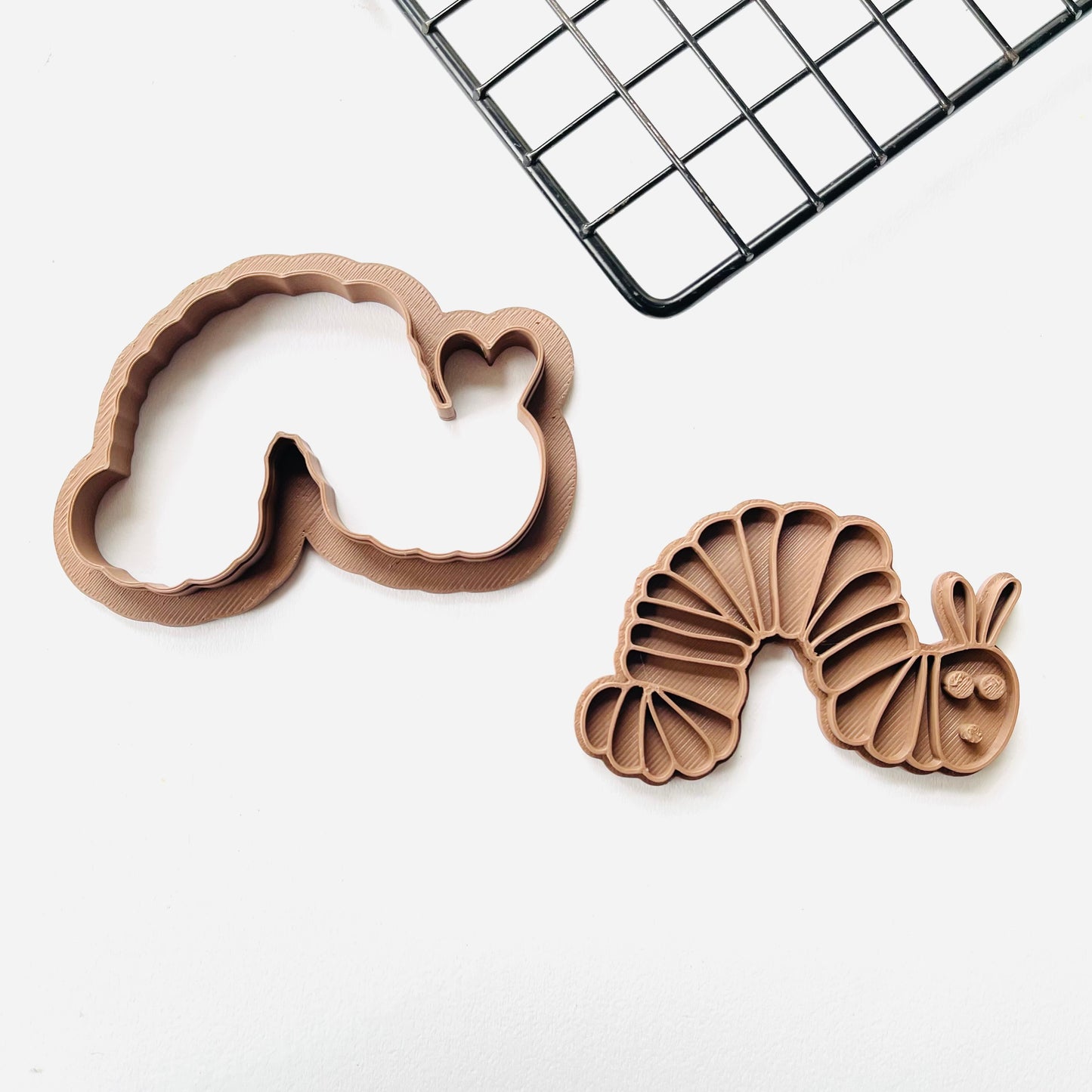 Caterpillar Cookie cutter + stamp MEG cookie cutters