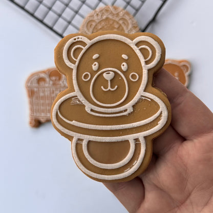 Teddy Bear box 5 Deboss and 4 cutter