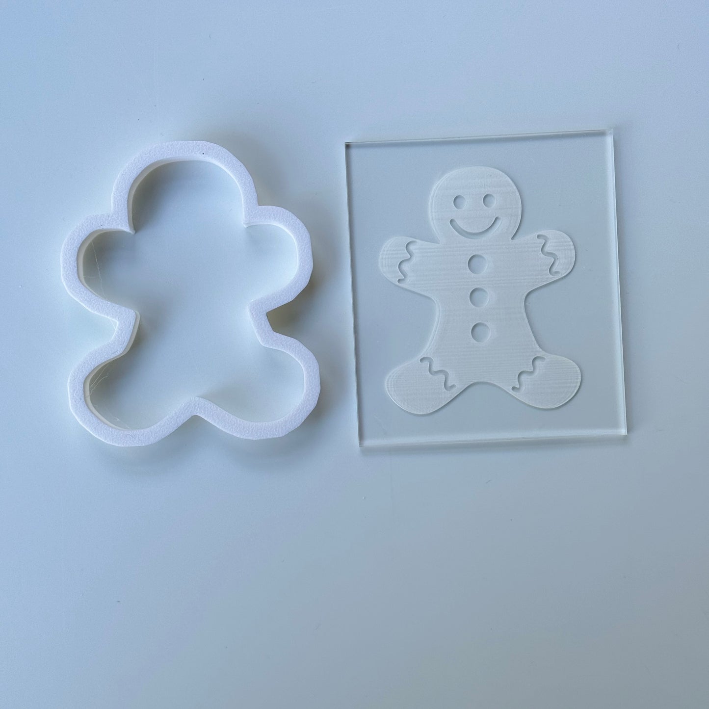 Gingerbread man deboss + matching cutter - Christmas