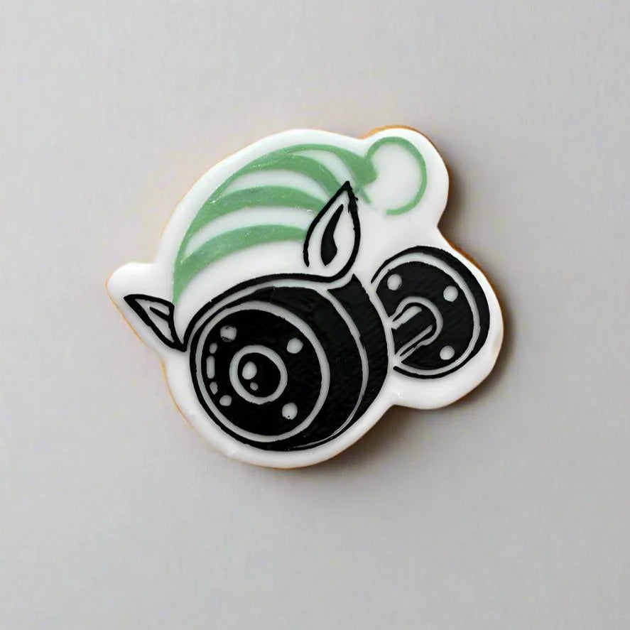 Elf camera video - deboss + matching cutter - christmas