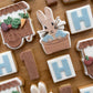 Peter Rabbit - Beatrix Potter deboss + matching cutter MEG cookie cutters