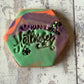 Halloween stamps embossing for cupcakes collection 2020