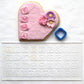 Alphabet - lettering - deboss and cutter