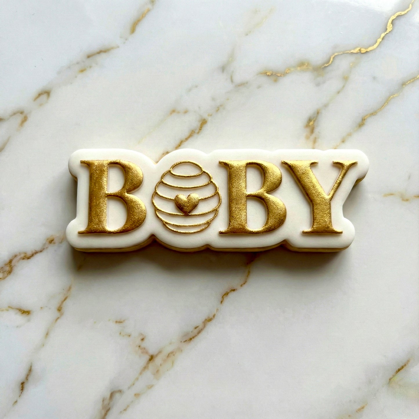 Bee theme - baby deboss and cutter